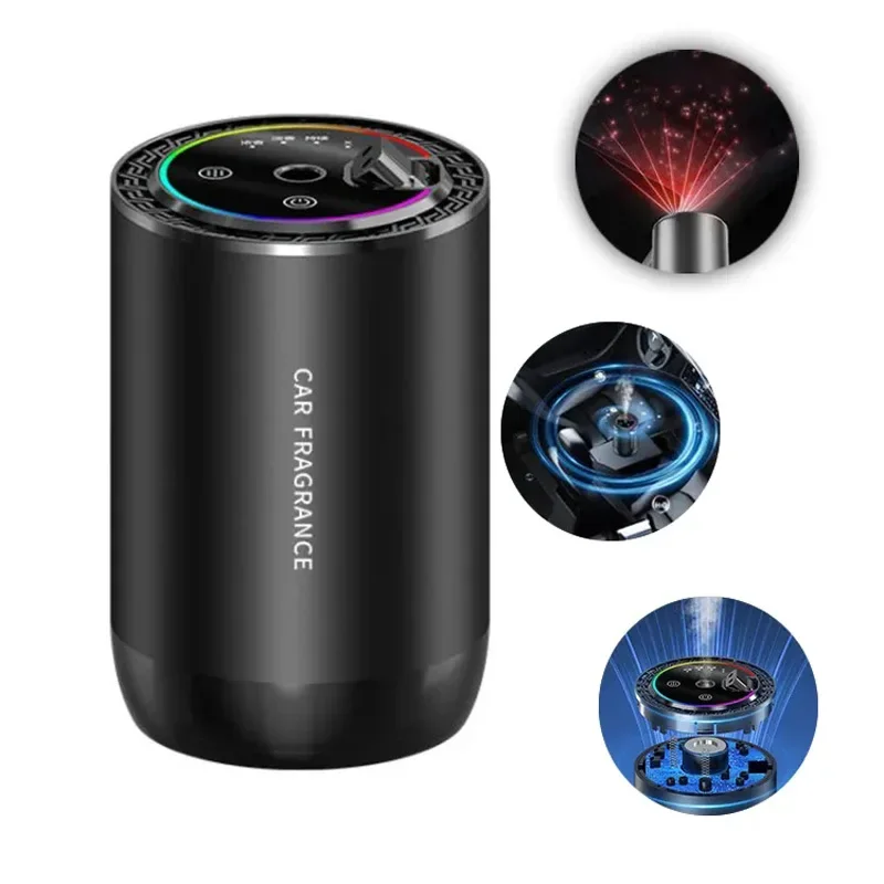 Home Fragrance Diffuser Electric - Car Aroma Diffuser Star Light Led