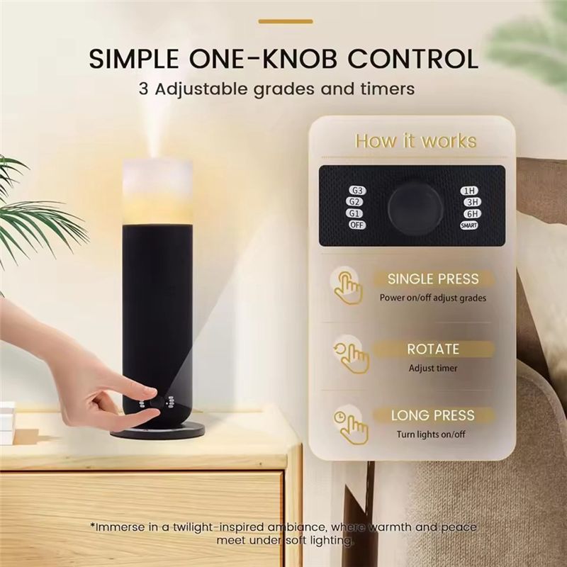 Home Fragrance Diffuser Electric - A23F-Room Fragrance Diffuser Cover Up To