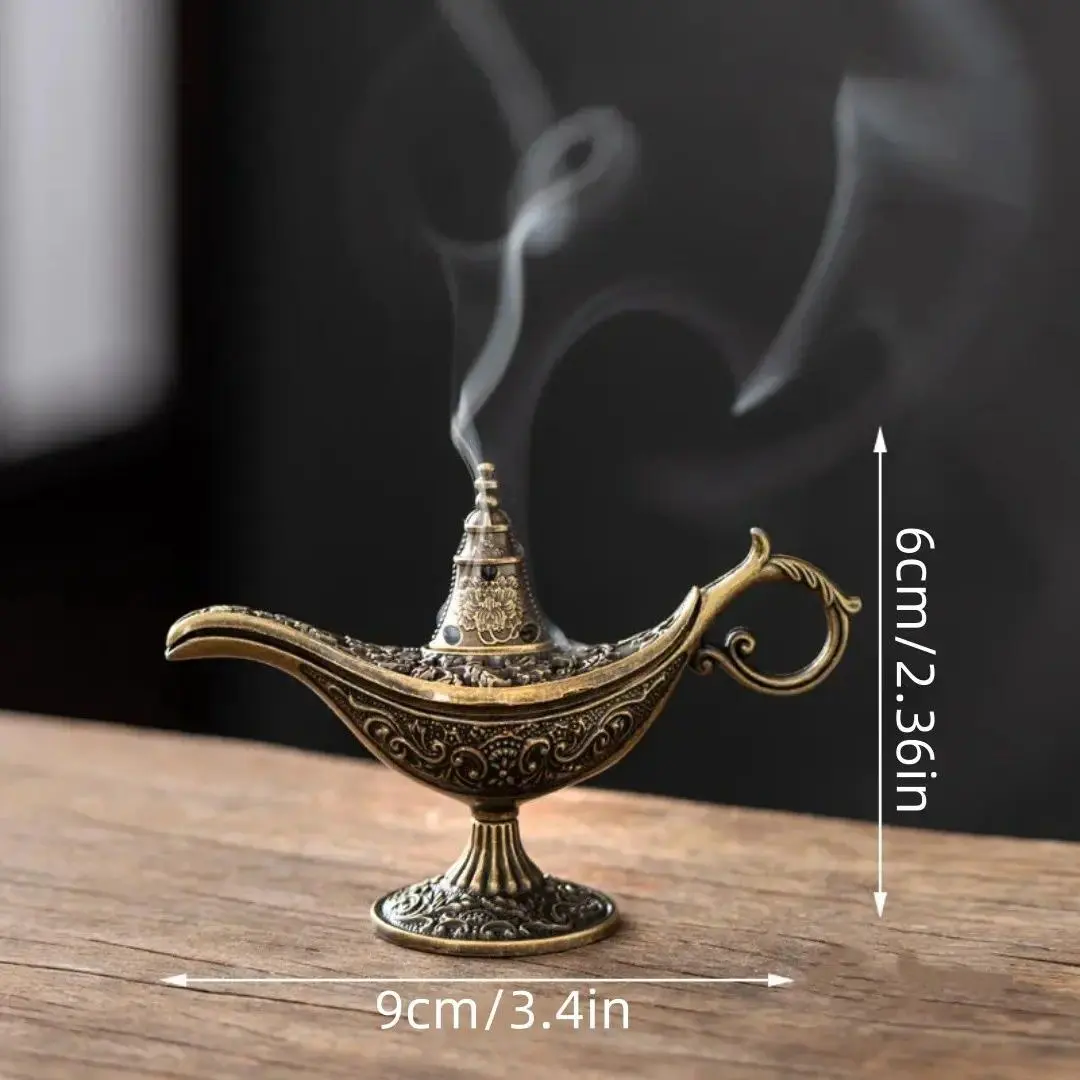 Vintage Aladdin Incense Burner - Home Fragrance Options ulasan dan harga