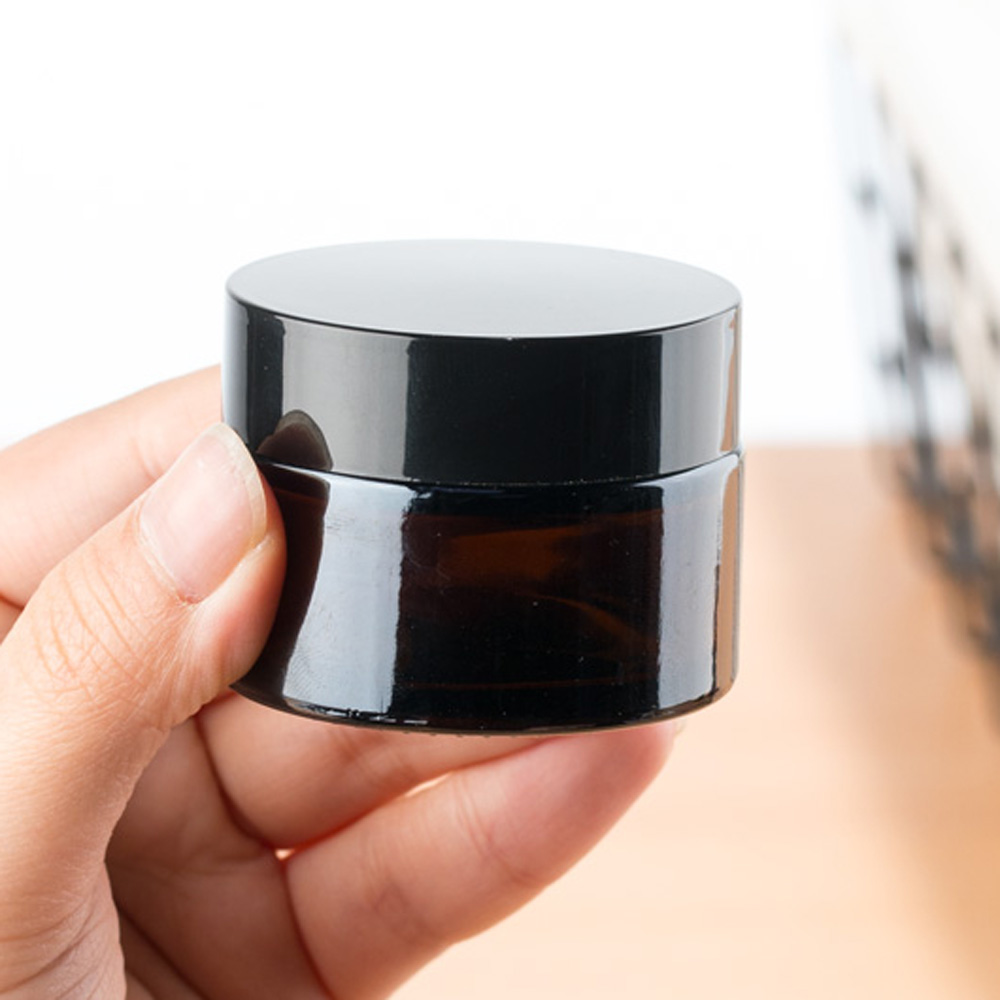 100ml&250ml brown&amber round  - Amber Jar Candle ulasan dan harga