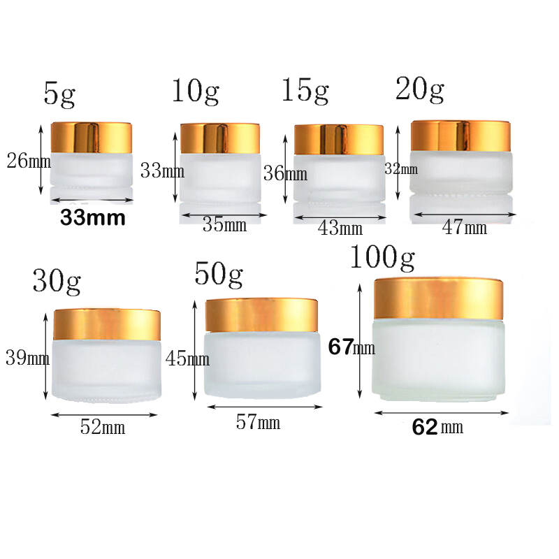 5Pcs 5g-100g Mini Amber Round  - Amber Jar Candle ulasan dan harga