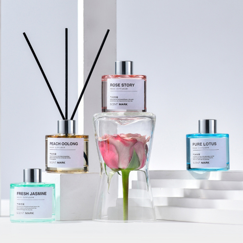 50ml Reed Diffuser Sets Rose L - Home Fragrance Jasmine Diffuser ulasan dan harga
