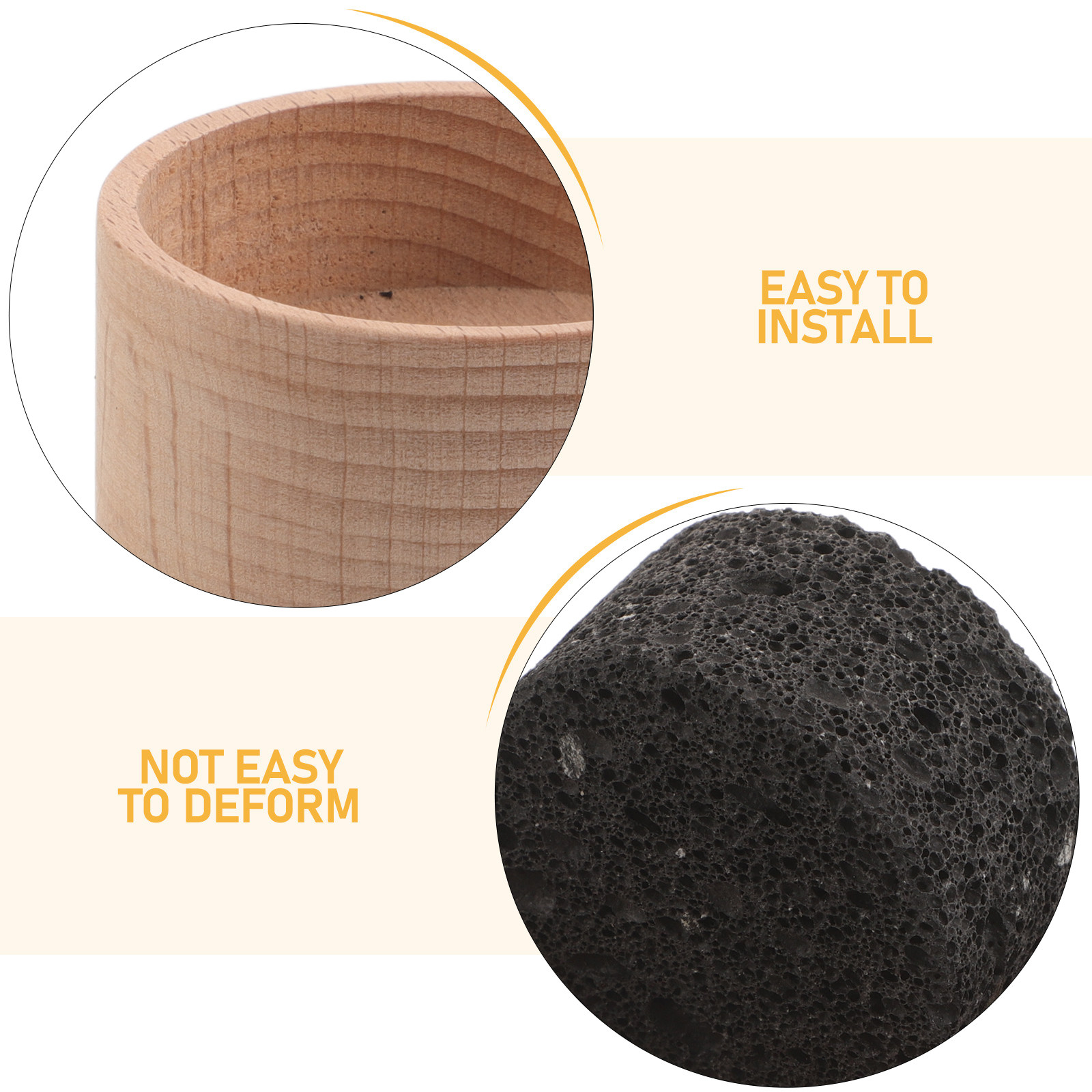 Lava Stone Diffuser Handcrafte - Home Fragrance Leather Diffuser ulasan dan harga