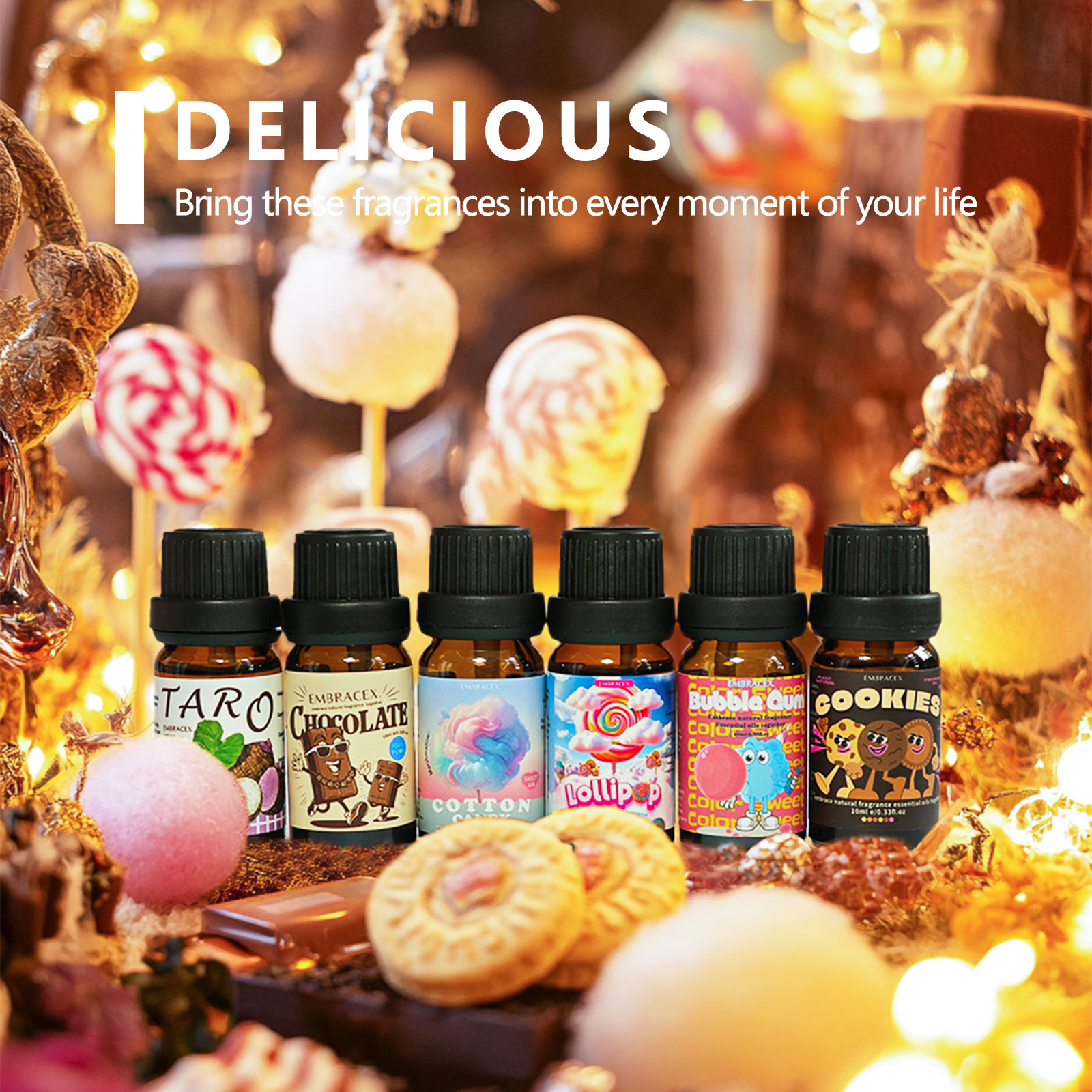6PC/1Set Delicious Fragrance O - Home Fragrance Oils ulasan dan harga