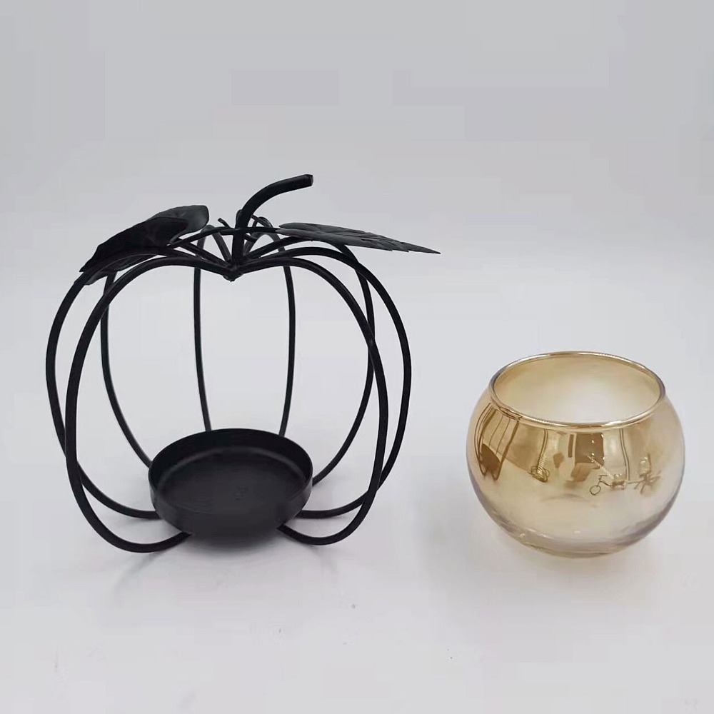 Iron, Glass Iron Glass Candle  - Amber Jar Candle ulasan dan harga
