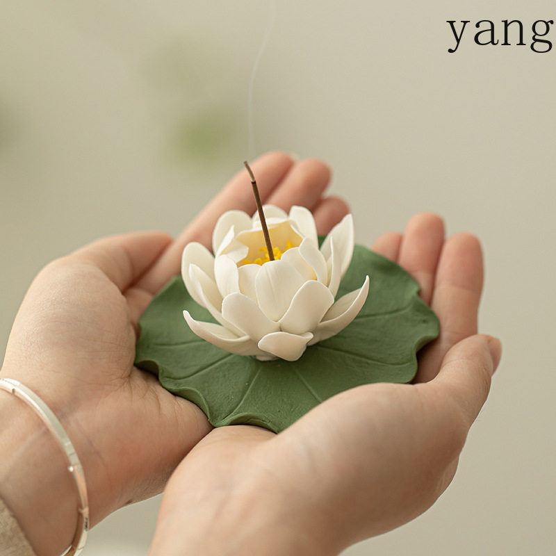 CX ceramic white lotus hand-pi - Home Fragrance White Lotus ulasan dan harga