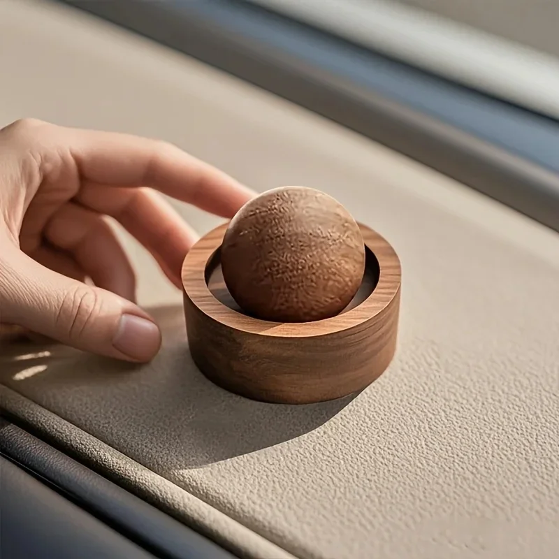 Wooden Ball Essential Oil Diff - Home Fragrance Potpourri ulasan dan harga