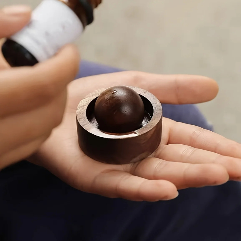 Wooden Ball Essential Oil Diff - Home Fragrance Potpourri ulasan dan harga