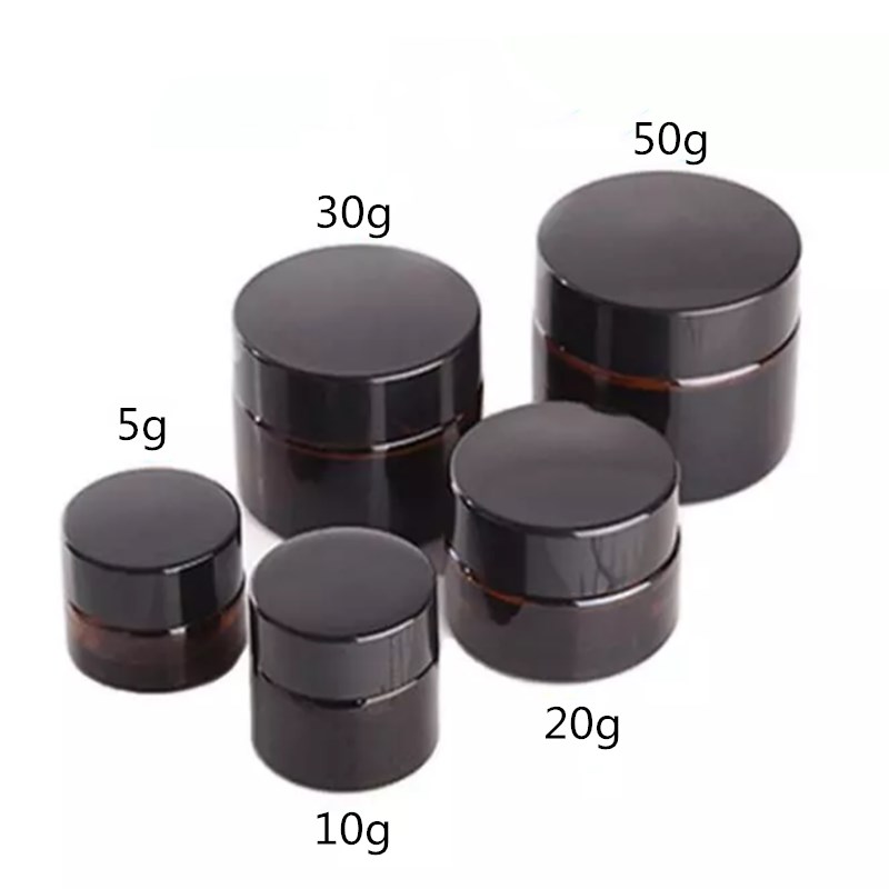 20pcs 5ml 10ml 15ml 20ml 30ml  - Amber Jar Candle ulasan dan harga