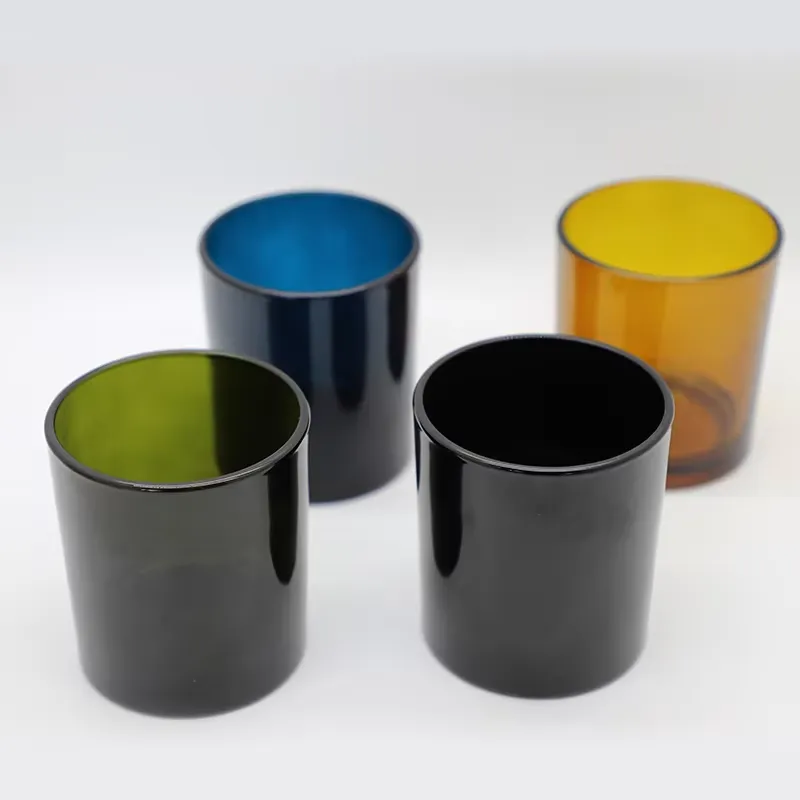 430ml 14oz Round Glass Candle  - Amber Jar Candle ulasan dan harga