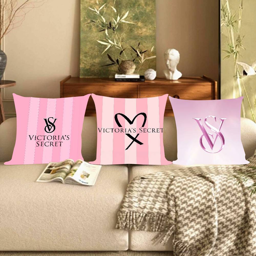 Pink Cushion Cover Decorative  - Home Fragrance Victoria Secret ulasan dan harga
