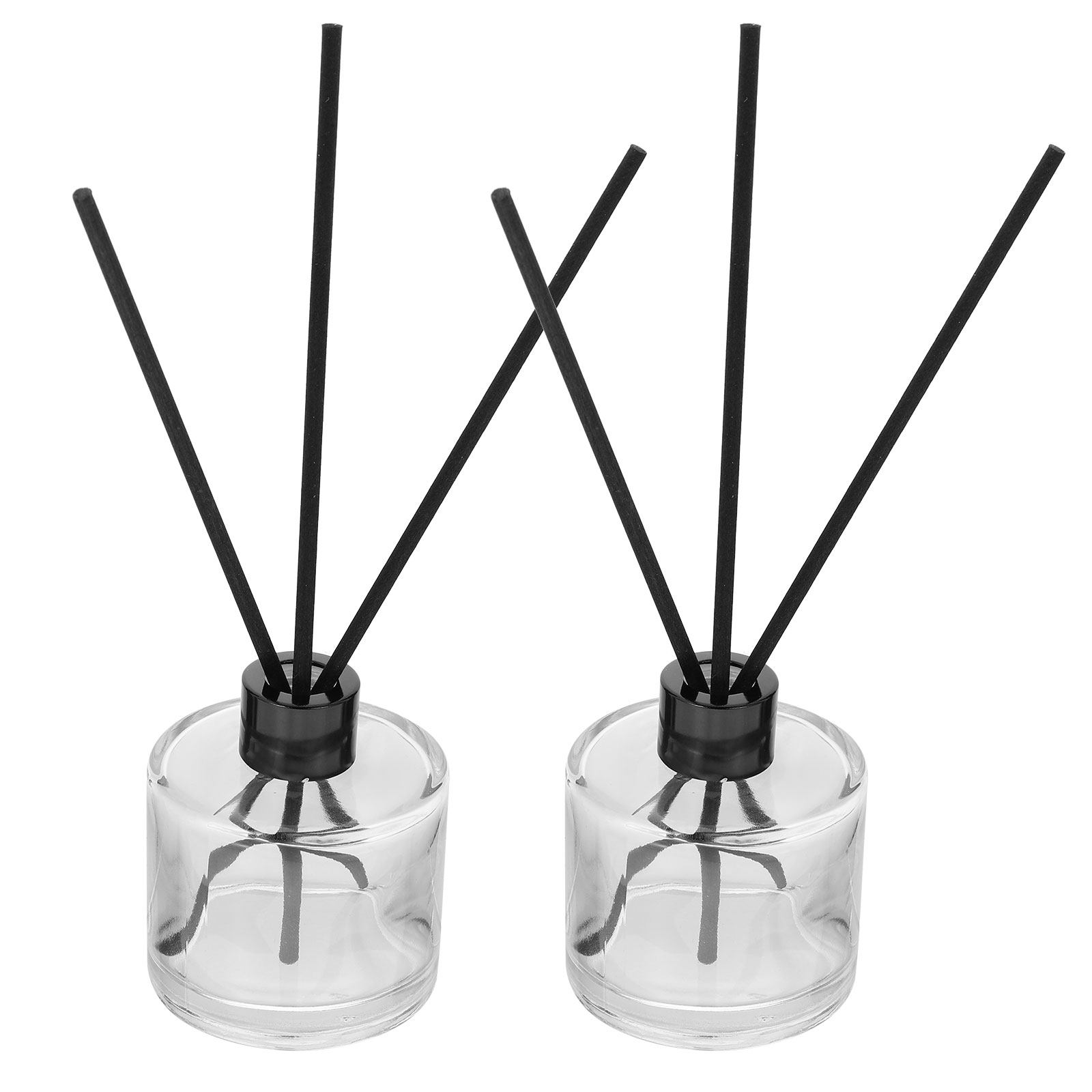 Glass Reed Diffuser Bottle Set - Home Fragrance Leather Diffuser ulasan dan harga