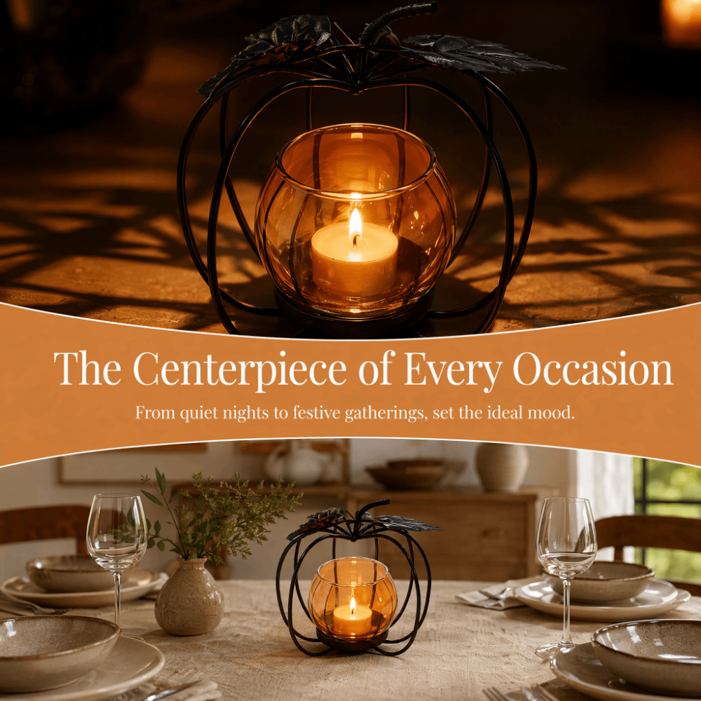 Iron, Glass Iron Glass Candle  - Amber Jar Candle ulasan dan harga