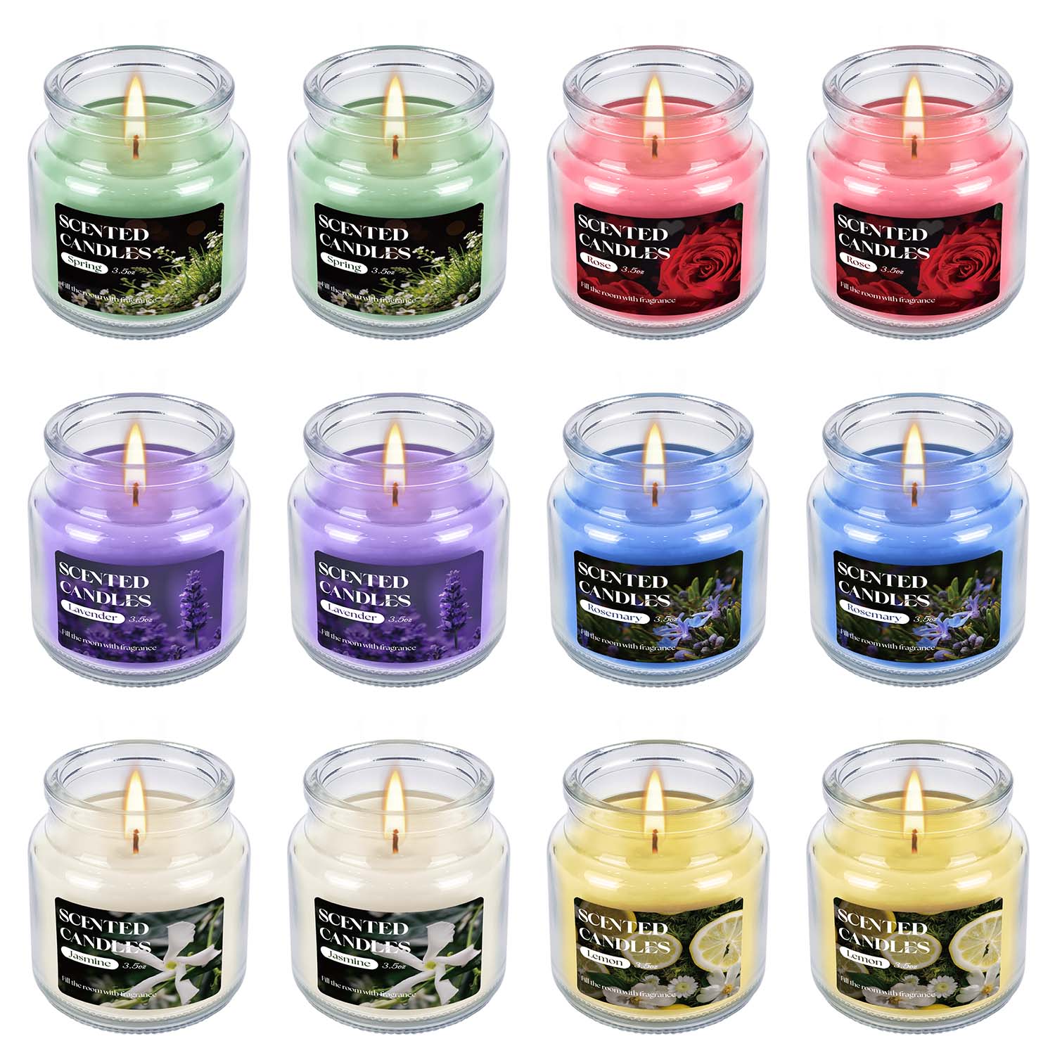 12-Pack Small Rotating Bottle  - Home Fragrance Options ulasan dan harga