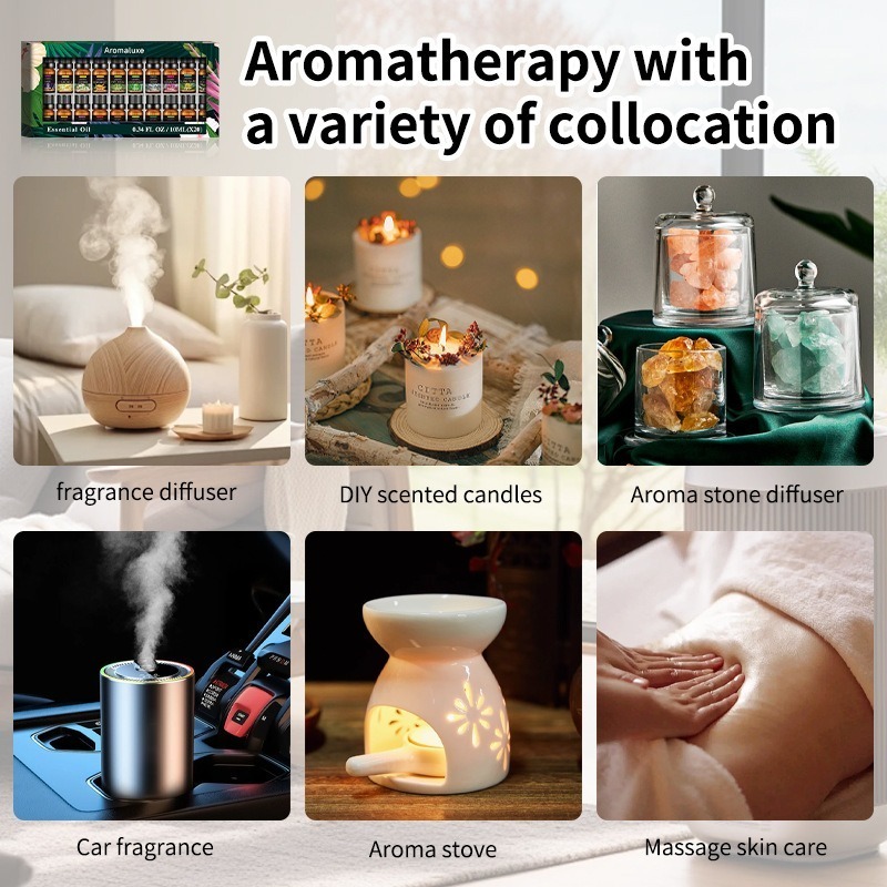 20 Kinds Aromatherapy Essentia - Home Fragrance Jasmine Diffuser ulasan dan harga