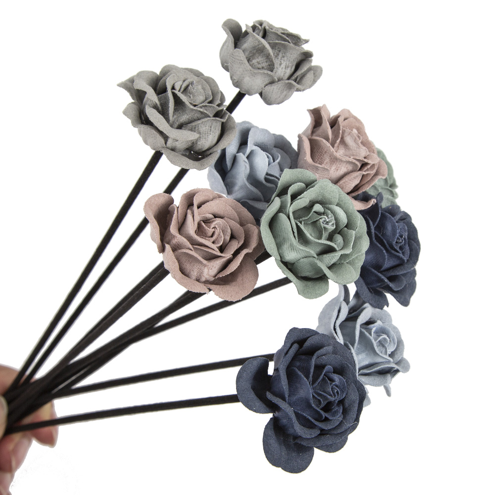 NEW 10PCS Leather Velvet Blue  - Home Fragrance Leather Diffuser ulasan dan harga
