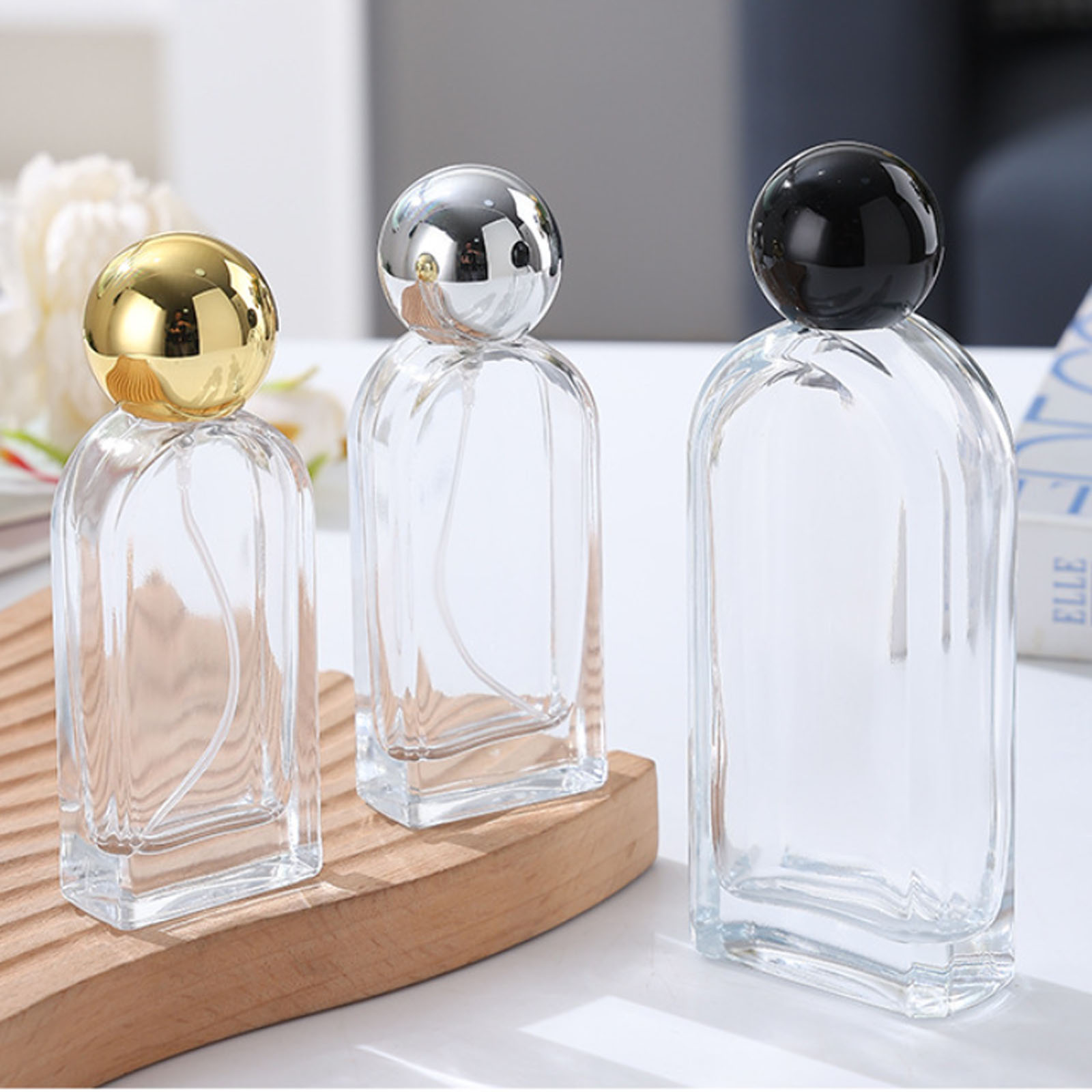 Spray Bottle Transparent Glass - Home Fragrance Glade ulasan dan harga