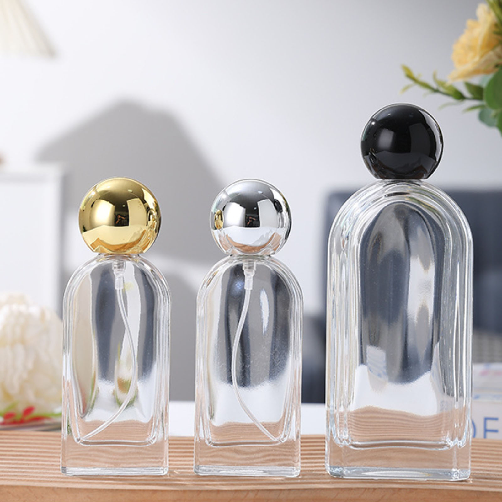 Spray Bottle Transparent Glass - Home Fragrance Glade ulasan dan harga
