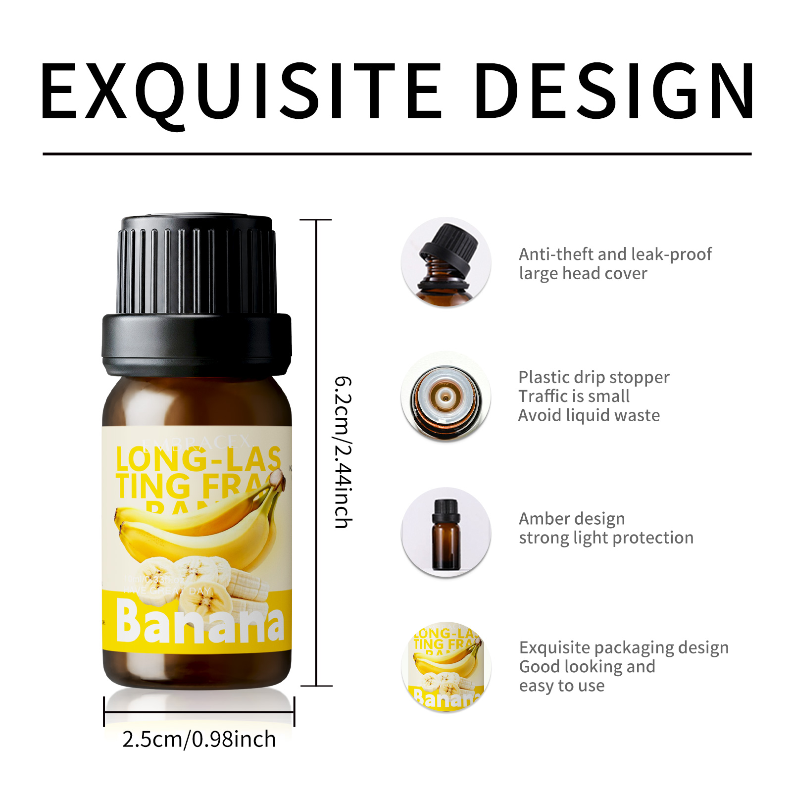 10ml Banana Fragrance Oils Lon - Home Fragrance Glade ulasan dan harga
