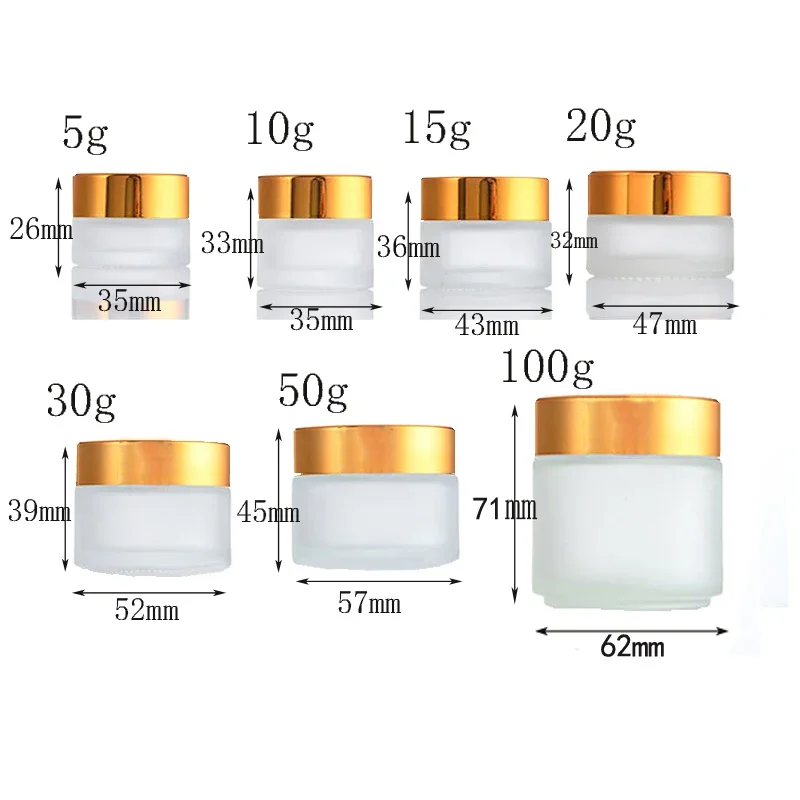 5Pcs 5g-100g Mini Amber Round  - Amber Jar Candle ulasan dan harga